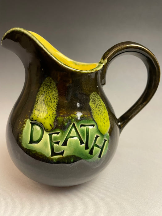 Small Svelte Death Pitcher - Onyx