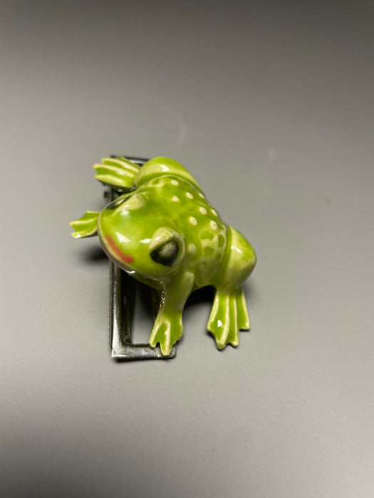 Frog Barrettes, Set of 2