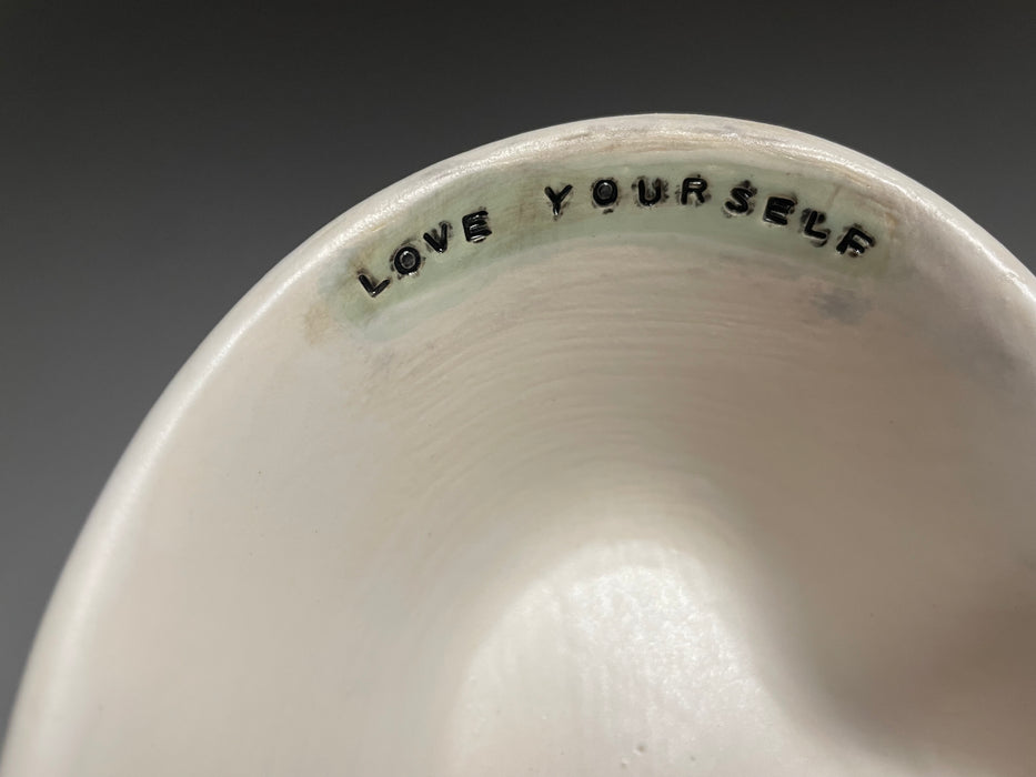 Heart Dinner Bowls - Love Yourself Set of 2