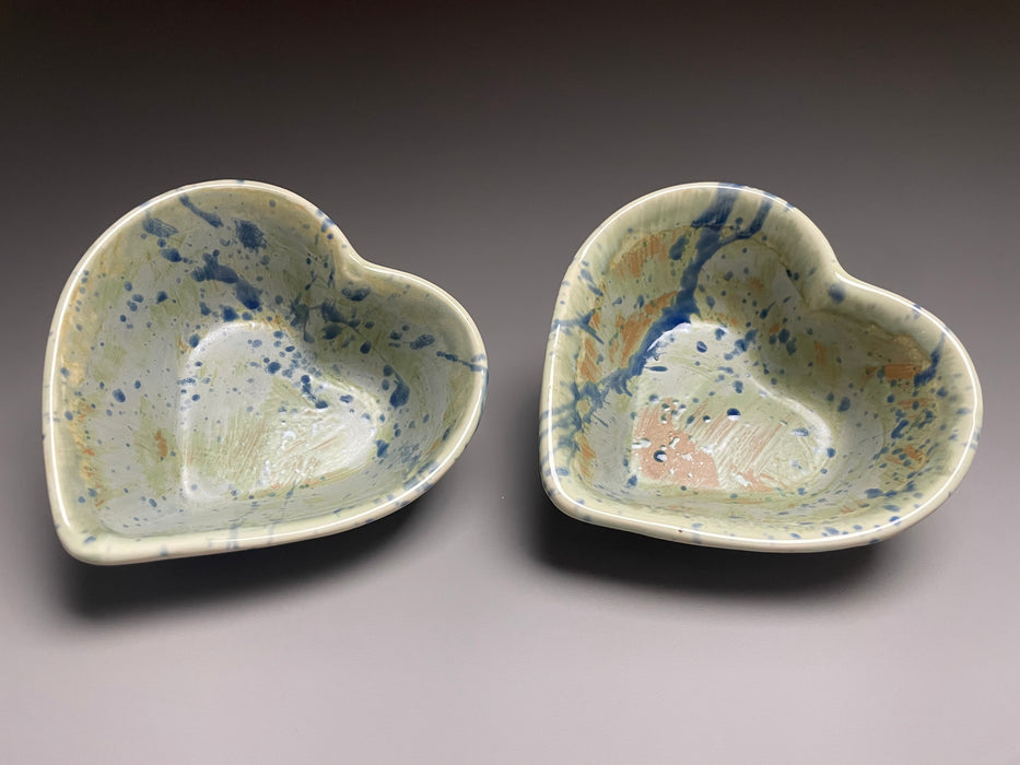 Heart Ramen Bowls - Abstract Set of 2