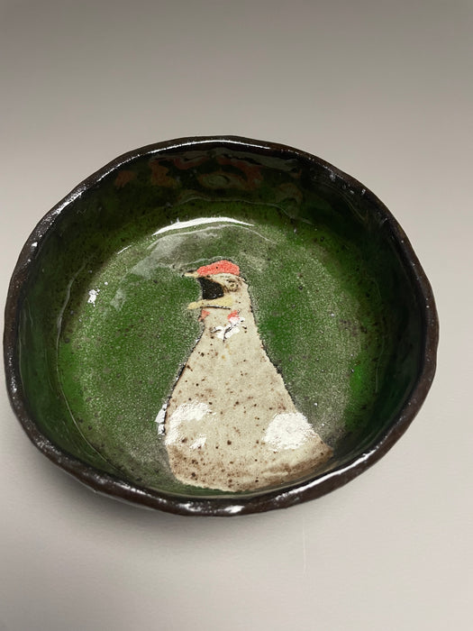 Screaming Chicken Bowls - Set of 2