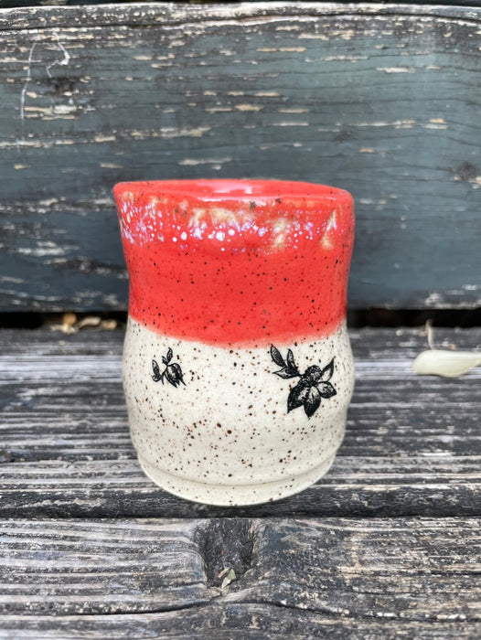 Roses & Hot Sauce Brush Holder