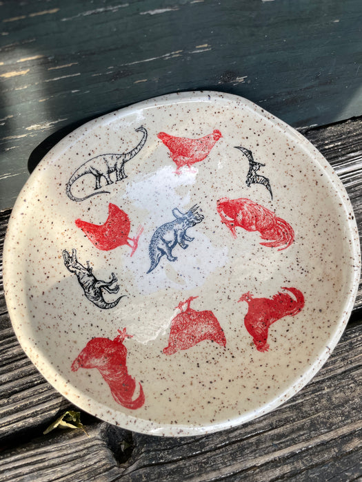 Chickens and Dinosaurs Bowl
