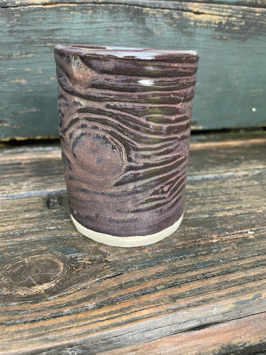 Petrified Wood Tumbler Numero Uno