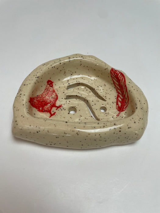 Red Hen Soap Dish