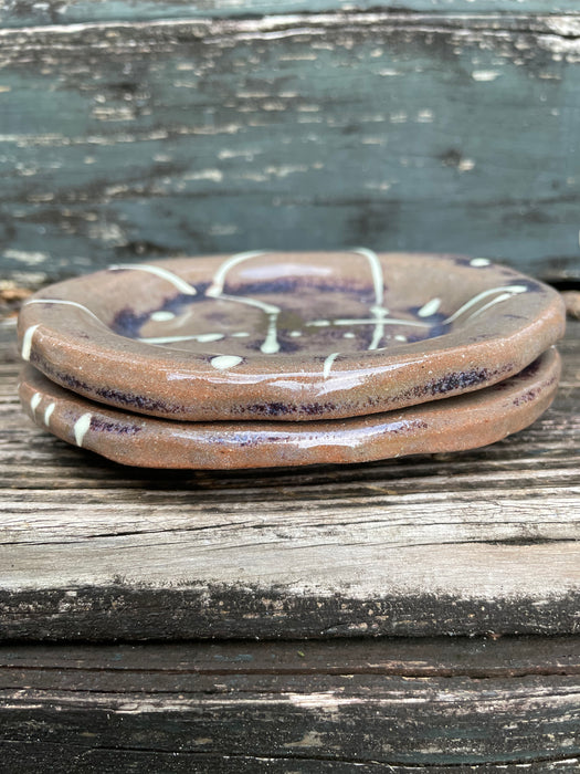 "Worthy of Golden Unicorns" Appetizer / Cake Plates