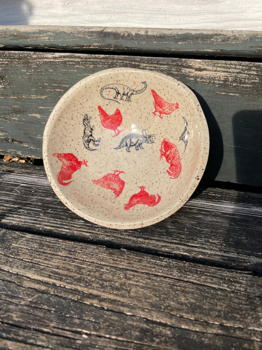 Chickens and Dinosaurs Bowl