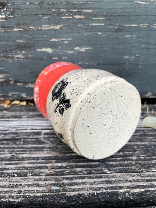 Roses & Hot Sauce Brush Holder