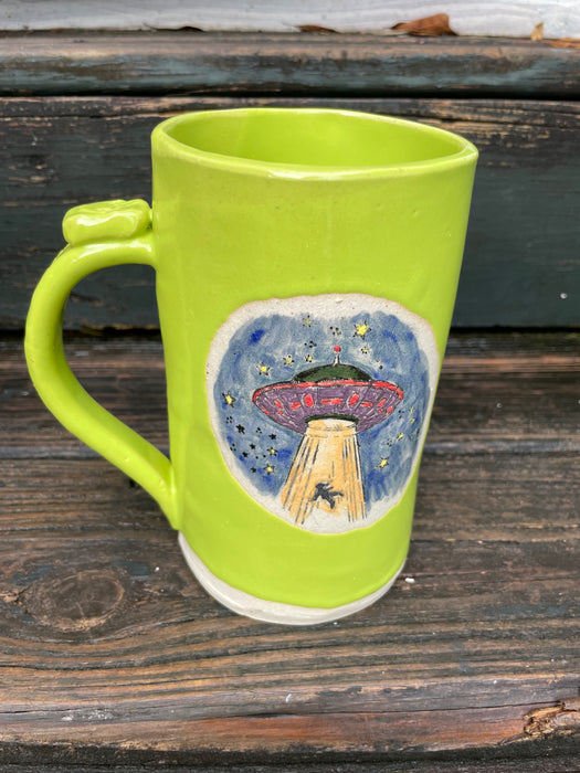 Take Me to Your Leader Beer Mug
