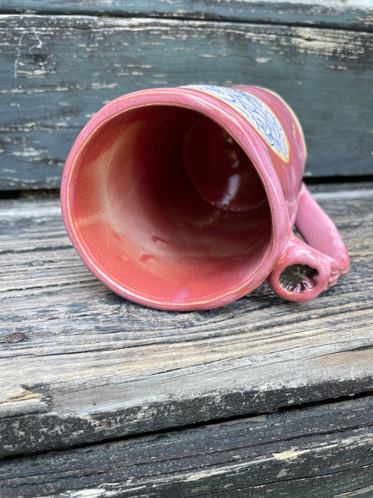 Hydrangea Beer Mug