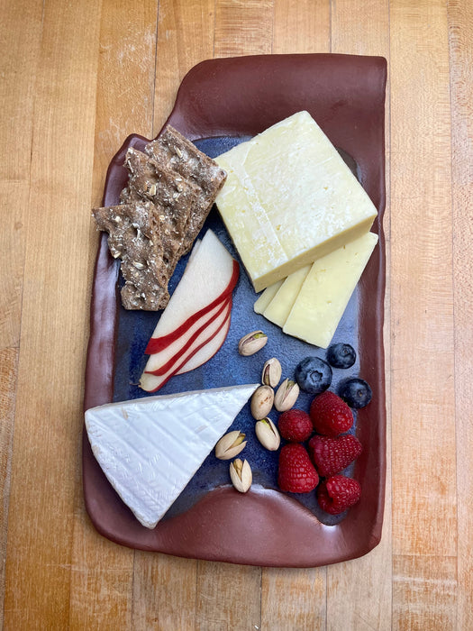 Denim & Leather Cheese Board