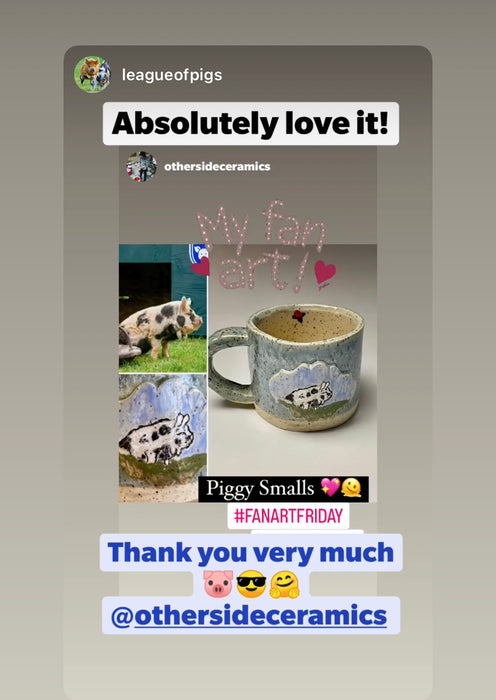 Prize Pig Mug