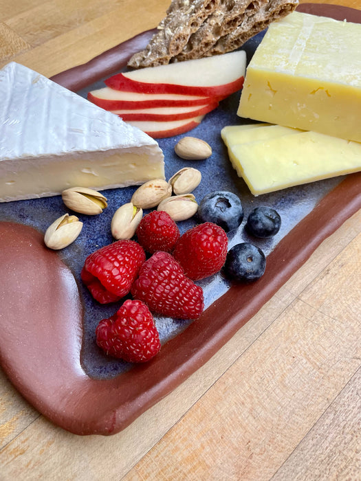 Denim & Leather Cheese Board